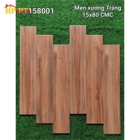 GẠCH LÁT NỀN 15X80 VÂN GỖ NÂU CÁNH DÁN 158001 CAO CẤP GIÁ RẺ