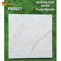 GẠCH LÁT NỀN 60X60 KEM VÂN ĐÁ CHỈ NÂU 60827 CAO CẤP GIÁ RẺ
