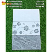 GẠCH ỐP TƯỜNG 30X60 VÂN ĐÁ XÁM 3060087 CAO CẤP GIÁ RẺ