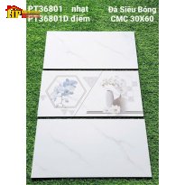 GẠCH ỐP TƯỜNG 30X60 TRẮNG VÂN KHÓI ĐÁ BÓNG 36801 CAO CẤP GIÁ RẺ