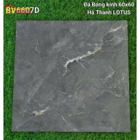 GẠCH LÁT NỀN 60X60 VÂN ĐÁ XÁM ĐẬM 6607 CAO CẤP GIÁ RẺ