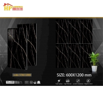 GẠCH LÁT NỀN 60X120 ĐEN TIA CHỚP 612008 CAO CẤP GIÁ RẺ