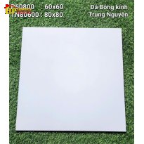 GẠCH LÁT NỀN 60X60 TRẮNG TRƠN 60800 CAO CẤP GIÁ RẺ