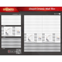 GẠCH ỐP TƯỜNG 30X60 SỌC XÁM ĐIỂM BÌNH BÔNG S3605 CAO CẤP GIÁ RẺ