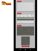 GẠCH ỐP TƯỜNG 30X60 MỜ VÂN ĐÁ XÉO ĐẬM LƠT ĐIỂM LÁ 36116