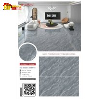 GẠCH LÁT NỀN 60X60 VÂN ĐÁ XÁM XÉO TRT6840 CAO CẤP GIẢ RẺ