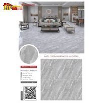 GẠCH LÁT NỀN 60X60 VÂN ĐÁ XÁM XÉO LỢT TRT6841 CAO CẤP GIÁ RẺ