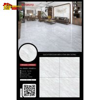 GẠCH LÁT NỀN 60X60 VÂN MÂY XÁM TRT6844 CAO CẤP GIÁ RẺ