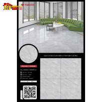 GẠCH LÁT NỀN 60X60 VÂN MÂY XÁM TRT6845 CAO CẤP GIÁ RẺ
