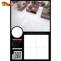 GẠCH LÁT NỀN 60X60 TRẮNG VÂN KHÓI TRT6846 CAO CẤP GIÁ RẺ