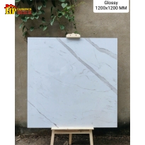 GẠCH LÁT NỀN 120X120 TRẮNG VÂN KHÓI 5102 CAO CẤP GIÁ RẺ