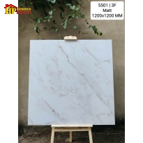GẠCH LÁT NỀN 120X120 VÂN ĐÁ VÀNG KEM 5501 CAO CẤP GIÁ RẺ