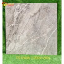 GẠCH LÁT NỀN 120X120 VÂN ĐÁ MARBLE XÁM 12008 CAO CẤP GIÁ RẺ