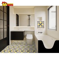 GẠCH TRANG TRÍ 30X30 HOA VĂN BÔNG LY 30047 CAO CẤP GIÁ RẺ