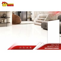 GẠCH LÁT NỀN 60X120 TRẮNG TRƠN 60120001 CAO CẤP GIÁ RẺ