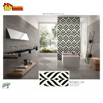 GẠCH ỐP TƯỜNG 30X60 TRANG TRÍ ĐEN TRẮNG 30619 CAO CẤP GIÁ RẺ