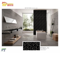 GẠCH ỐP TƯỜNG 30X60 TRANG TRÍ ĐEN CHỈ VÀNG 30614 CAO CẤP GIÁ RẺ