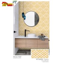 GẠCH ỐP TƯỜNG 300X600 CARO NHỎ VÀNG 30606V CAO CẤP GIÁ RẺ