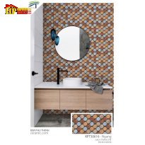 GẠCH ỐP TƯỜNG 300X600 TRANG TRÍ CẢO NHỎ ĐA SẮC 30616 CAO CẤP GIÁ RẺ