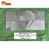 GẠCH TRANG TRÍ 30X60 GIẢ CỔ XÁM ĐẬM 6014 CAO CẤP GIÁ RẺ