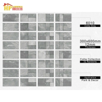 GẠCH TRANG TRÍ 30X60 GIẢ CỔ XÁM 6010 CAO CẤP GIÁ RẺ