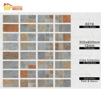 GẠCH TRANG TRÍ 300X600 GIẢ CỔ SÉT 6019 CAO CẤP GIÁ RẺ