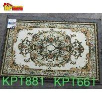 GẠCH THẢM TRANG TRÍ HOA VĂN CỔ ĐIỂN KHẮC KIM 881 CAO CẤP GIÁ RẺ