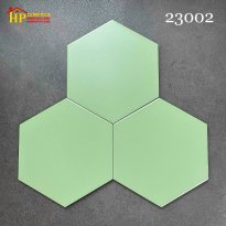 GẠCH LÁT NỀN 20X23 LỤC GIÁC XANH NGỌC CAO CẤP GIÁ RẺ