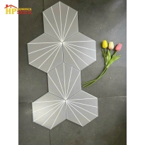 GẠCH LÁT NỀN 200X230 LỤC GIÁC XÁM CHỈ CAO CẤP GIÁ RẺ