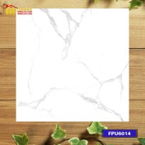GẠCH LÁT NỀN 60X60 TRẮNG VÂN KHÓI 6014 CAO CẤP GIÁ RẺ