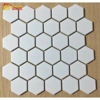GẠCH TRANG TRÍ VĨ 30X30 LỤC GIÁC NHỎ TRẮNG CAO CẤP GIÁ RẺ