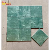 GẠCH LÁT NỀN 20X20 VÂN LOANG XANH LỤC CAO CẤP GIÁ RẺ