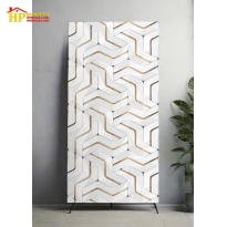 GẠCH LÁT NỀN 60X120 MÀU XÁM TRẮNG HOA VĂN CÁNH QUẠT NHẬP KHẨU CAO CẤP GIÁ RẺ