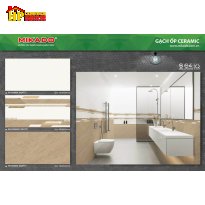 GẠCH ỐP TƯỜNG 30X60 VÂN ĐÁ VÀNG ĐẬM LỢT ĐIỂM SỌC CÁ TÍNH  39804 CAO CẤP GIÁ RẺ