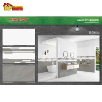 GẠCH ỐP TƯỜNG 30X60 VÂN ĐÁ XÁM ĐẬM LỢT ĐIỂM SỌC CÁ TÍNH 39802 CAO CẤP GIÁ RẺ