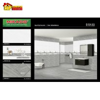 GẠCH ỐP TƯỜNG 30X60 VÂN ĐÁ XÉO XÁM ĐẬM LỢT ĐIỂM BÔNG TRẮNG 39516 CAO CẤP GIÁ RẺ
