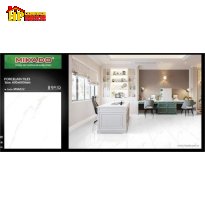 GẠCH LÁT NỀN 60X60 TRẮNG VÂN KHÓI 6022 CAO CẤP GIÁ RẺ