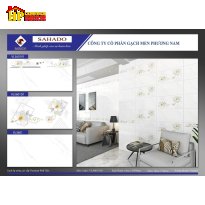 GẠCH ỐP TƯỜNG 30X60 TRẮNG VÂN KHÓI ĐIỂM BÔNG SỨ TRẮNG 3601 CAO CẤP GIÁ RẺ