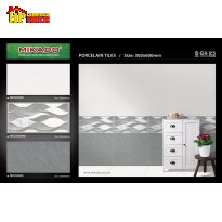 GẠCH ỐP TƯỜNG 30X60 VÂN ĐÁ XÁM ĐẬM LỢT ĐIỂM LƯỢN SÓNG 3604 CAO CẤP GIÁ RẺ