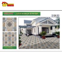 GẠCH LÁT SÂN VƯỜN 50X50 HOA VĂN CỔ ĐIỂN 5010 CAO CẤP GIÁ RẺ