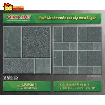 GẠCH LÁT SÂN VƯỜN 50X50 MÀU XÁM MÈ 5019 CAO CẤP GIÁ RẺ