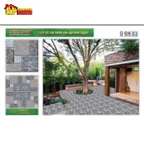 GẠCH LÁT SÂN VƯỜN 50X50 CỔ ĐIỂN 501 CAO CẤP GIÁ RẺ
