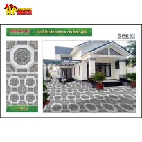 GẠCH LÁT SÂN VƯỜN 50X50 HOA VĂN CỔ ĐIỂN 5505 CAO CẤP GIÁ RẺ