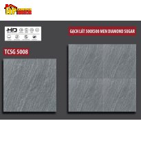 GẠCH LÁT SÂN VƯỜN 50X50 MÀU XÁM VÂN XÉO 5008 CAO CẤP GIÁ RẺ