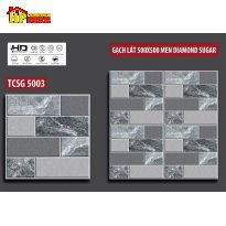 GẠCH LÁT SÂN VƯỜN 50X50 CHỮ NHẬT GHÉP XÁM 5003 CAO CẤP GIÁ RẺ