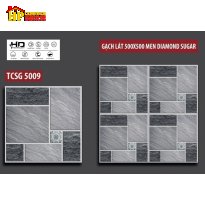 GẠCH LÁT SÂN VƯỜN 50X50 VÂN ĐÁ CHỮ NHẬT GHÉP 5009 CAO CẤP GIÁ RẺ