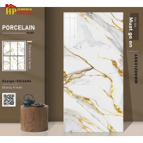 GẠCH LÁT NỀN 60X120 TRẮNG VÂN CHỈ VÀNG 12684 CAO CẤP GIÁ RẺ