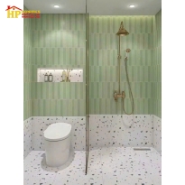 GẠCH TRANG TRÍ 30X60 Ô CHỮ NHẬT NHỎ XANH NGỌC 3613 CAO CẤP GIÁ RẺ