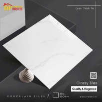 GẠCH LÁT NỀN 80X80 TRẮNG VÂN KHÓI TK8817N CAO CẤP GIÁ RẺ
