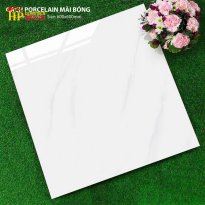 GẠCH LÁT NỀN 60X60 TRẮNG VÂN KHÓI 6694 CAO CẤP GIÁ RẺ